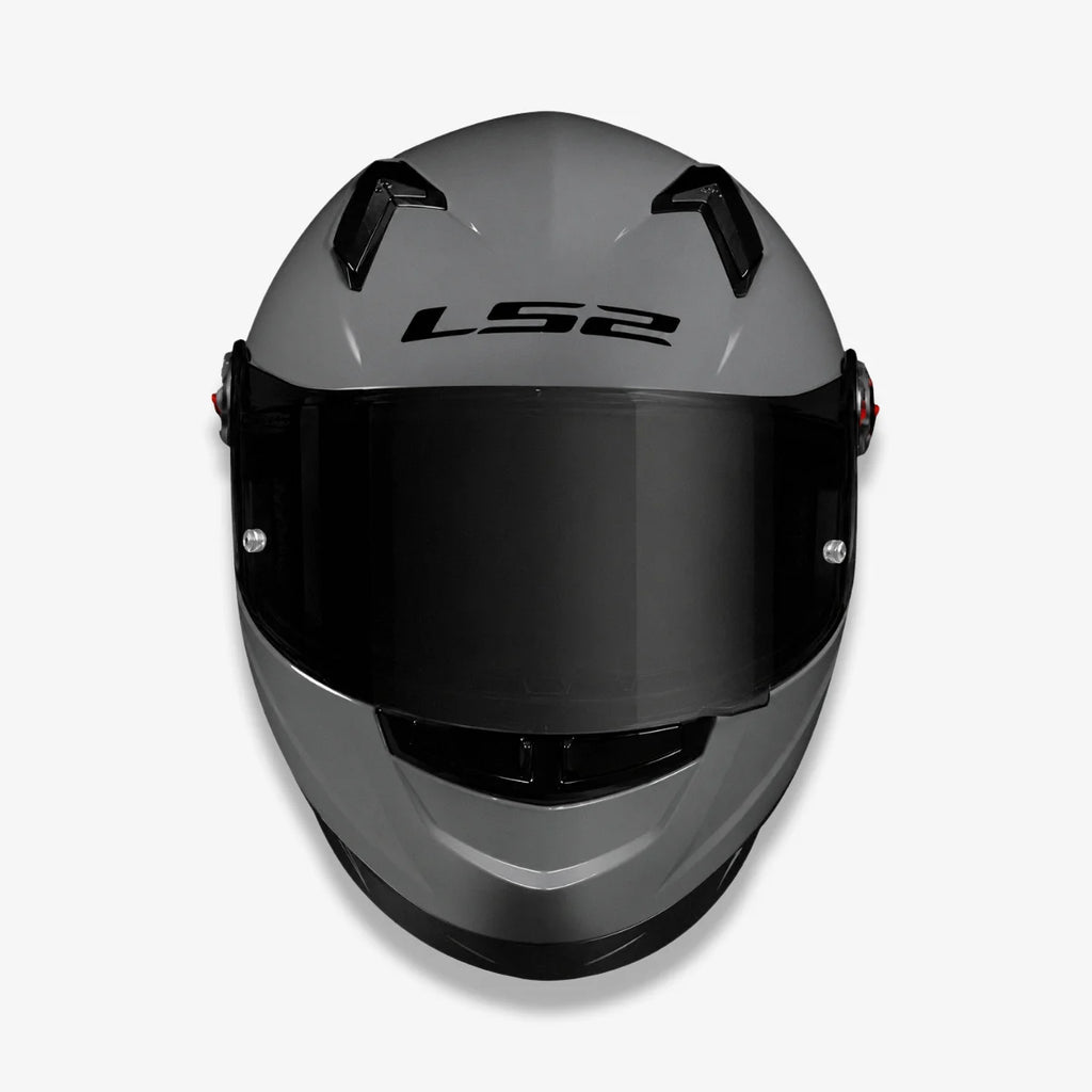 Capacete_Ls2_Fechado_FF358_Classic_Monocolor_Cinza