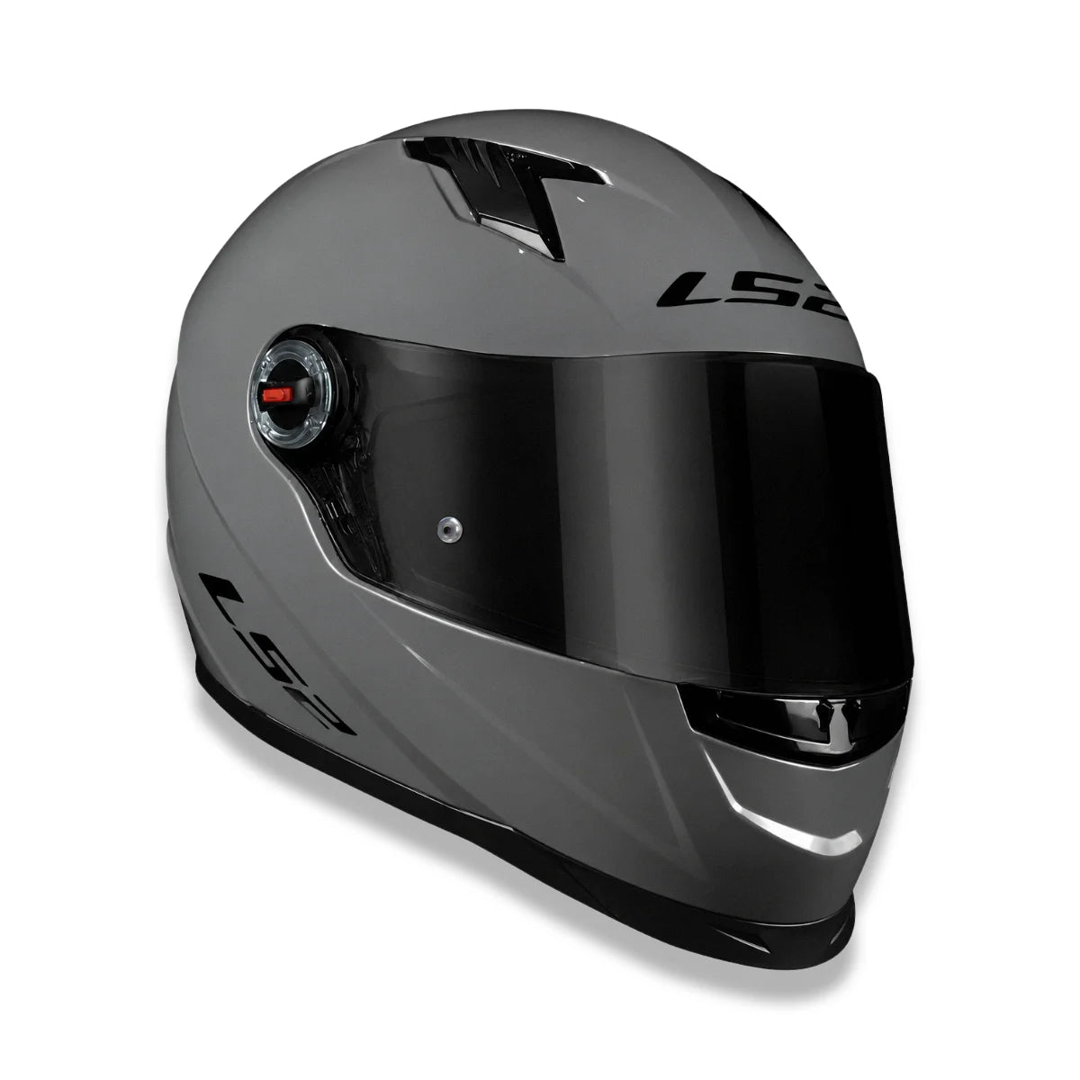 Capacete_Ls2_Fechado_FF358_Classic_Monocolor_Cinza