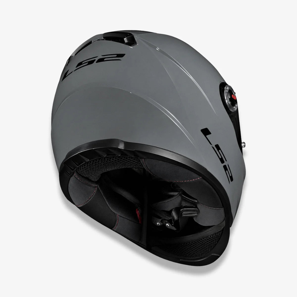 Capacete_Ls2_Fechado_FF358_Classic_Monocolor_Cinza
