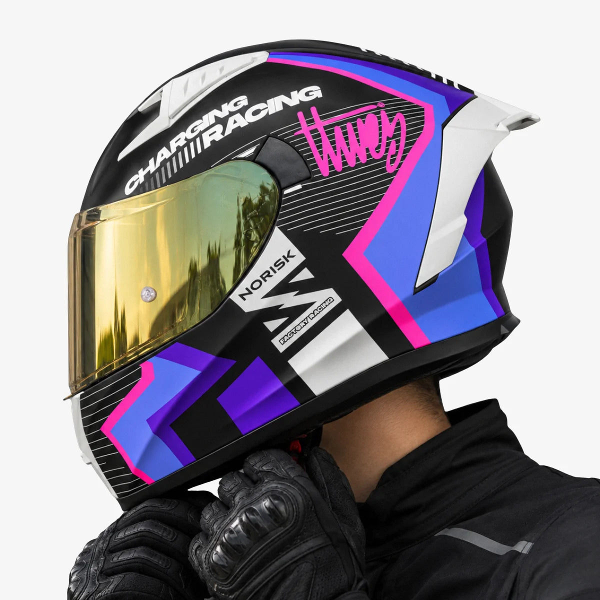 Capacete_Norisk_Fechado_Flow_Vizion_Roxo