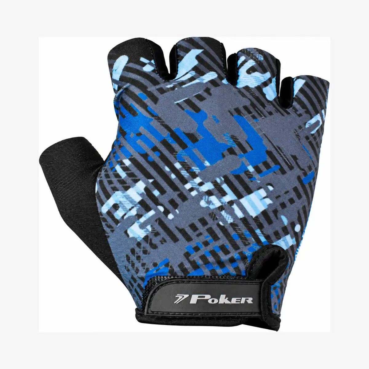 Luva_Bike_Poker_Antishock_Energy_Dedo_Curto_Azul