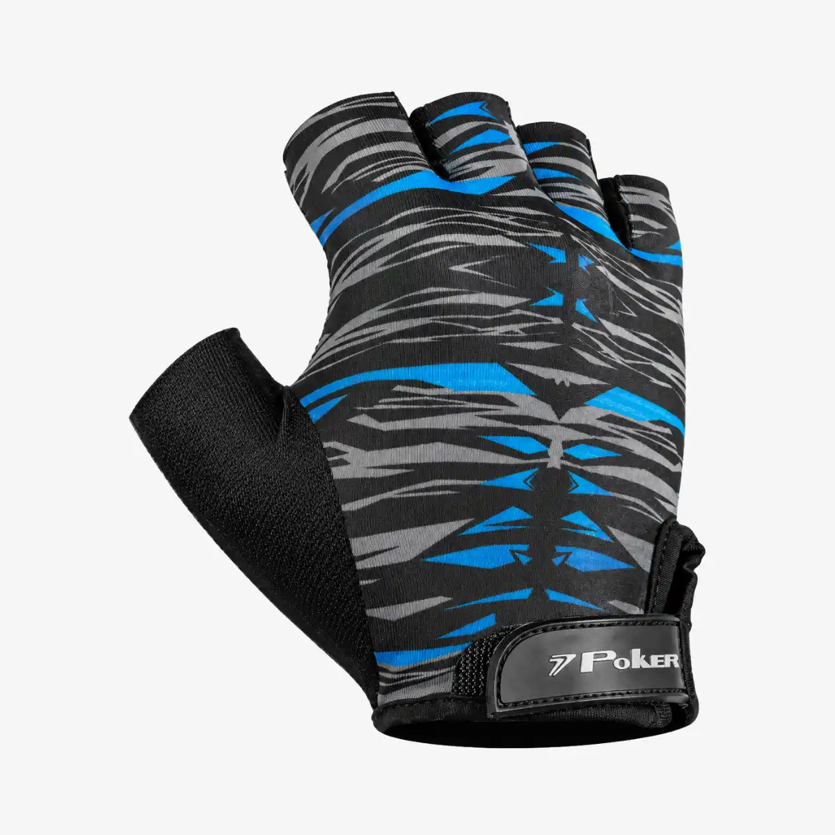 Luva_Bike_Poker_Antishock_Energy_Dedo_Curto_Cinza