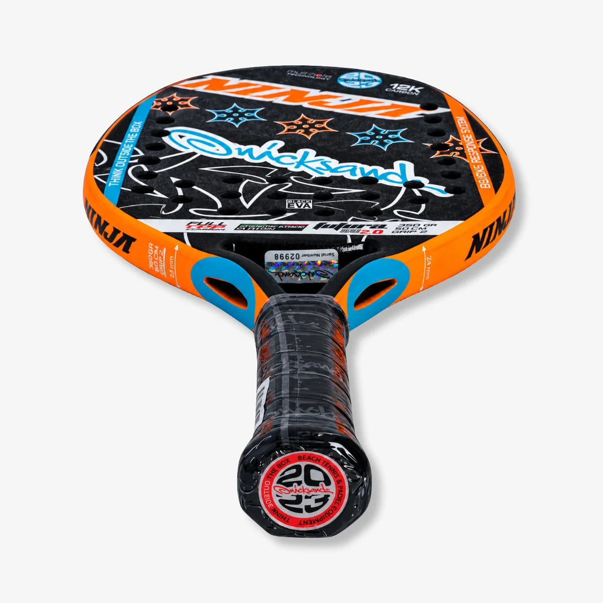 Raquete_De_Beach_Tennis_Quicksand_Ninja_Star_Preta