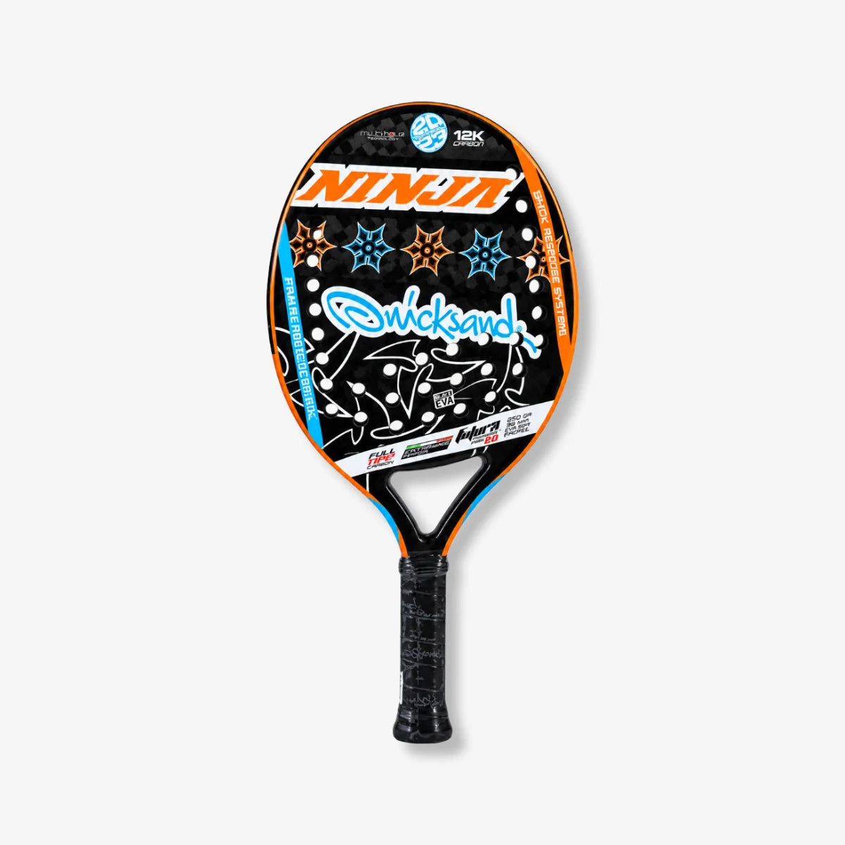 Raquete_De_Beach_Tennis_Quicksand_Ninja_Star_Preta
