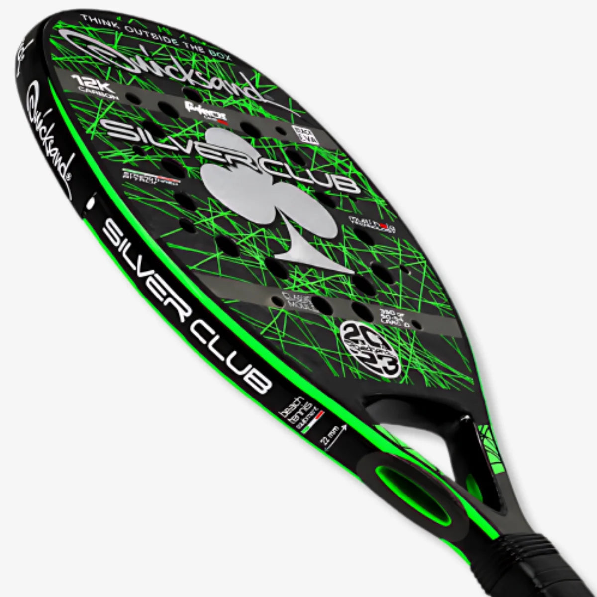 Raquete_De_Beach_Tennis_Quicksand_Silverclub_Preta