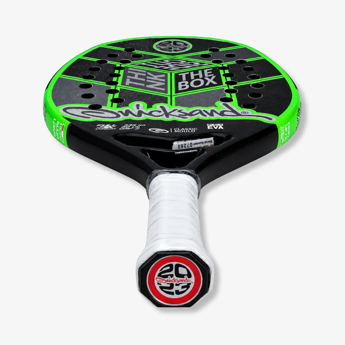 Raquete De Beach Tennis Quicksand The Box Preta