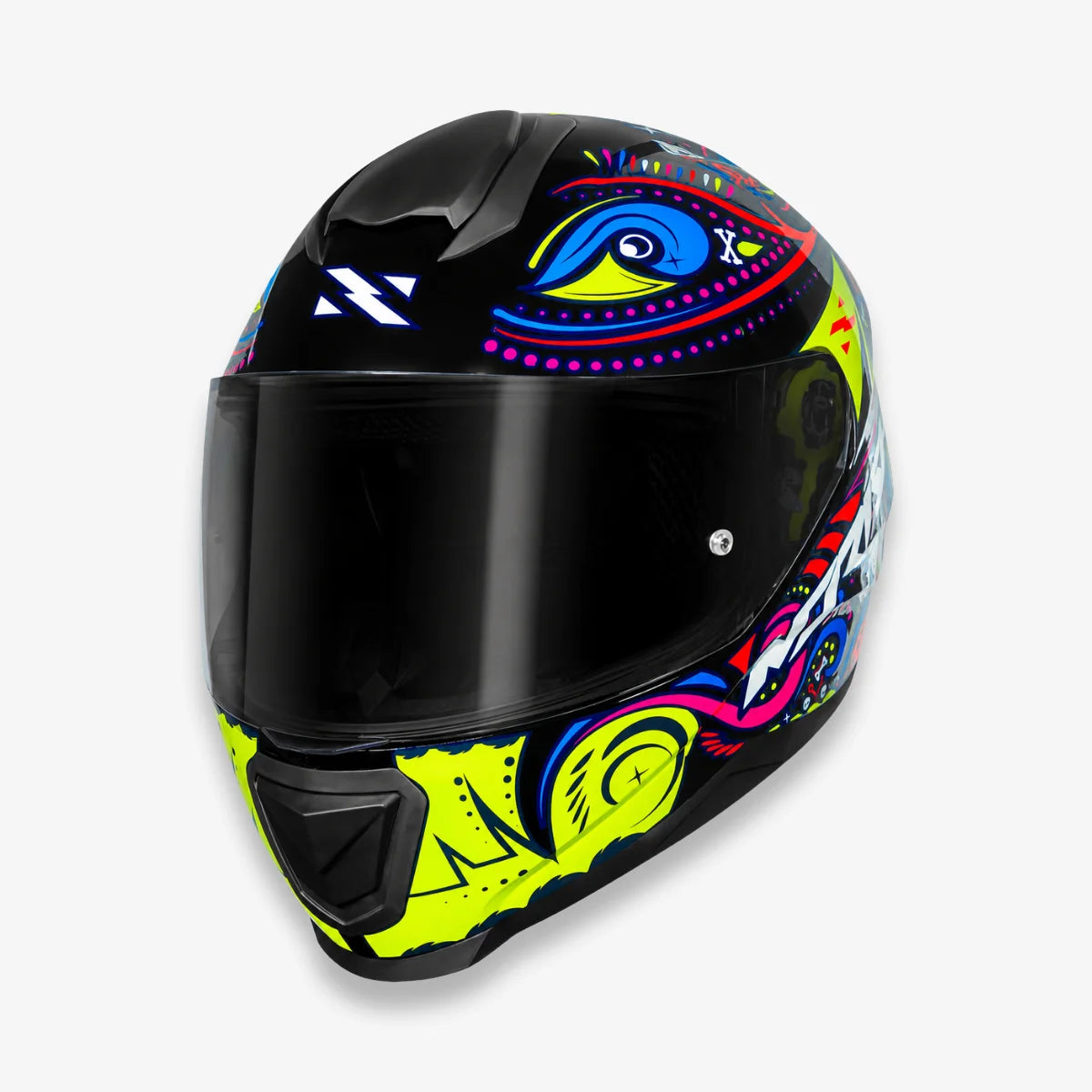 Capacete_Norisk_Fechado_Razor_Circus_Amarelo