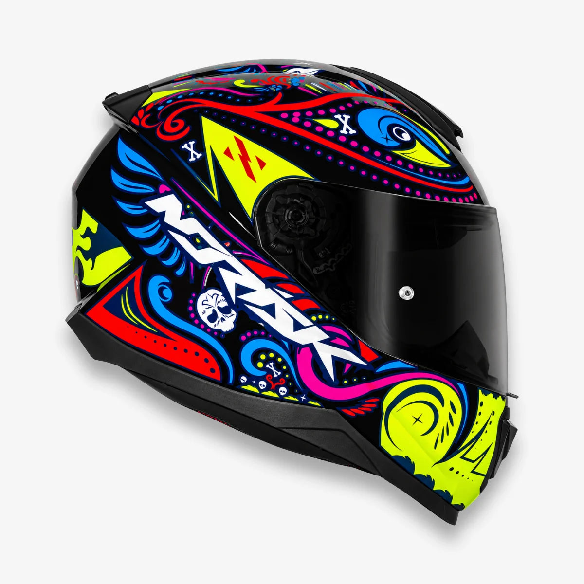 Capacete_Norisk_Fechado_Razor_Circus_Amarelo