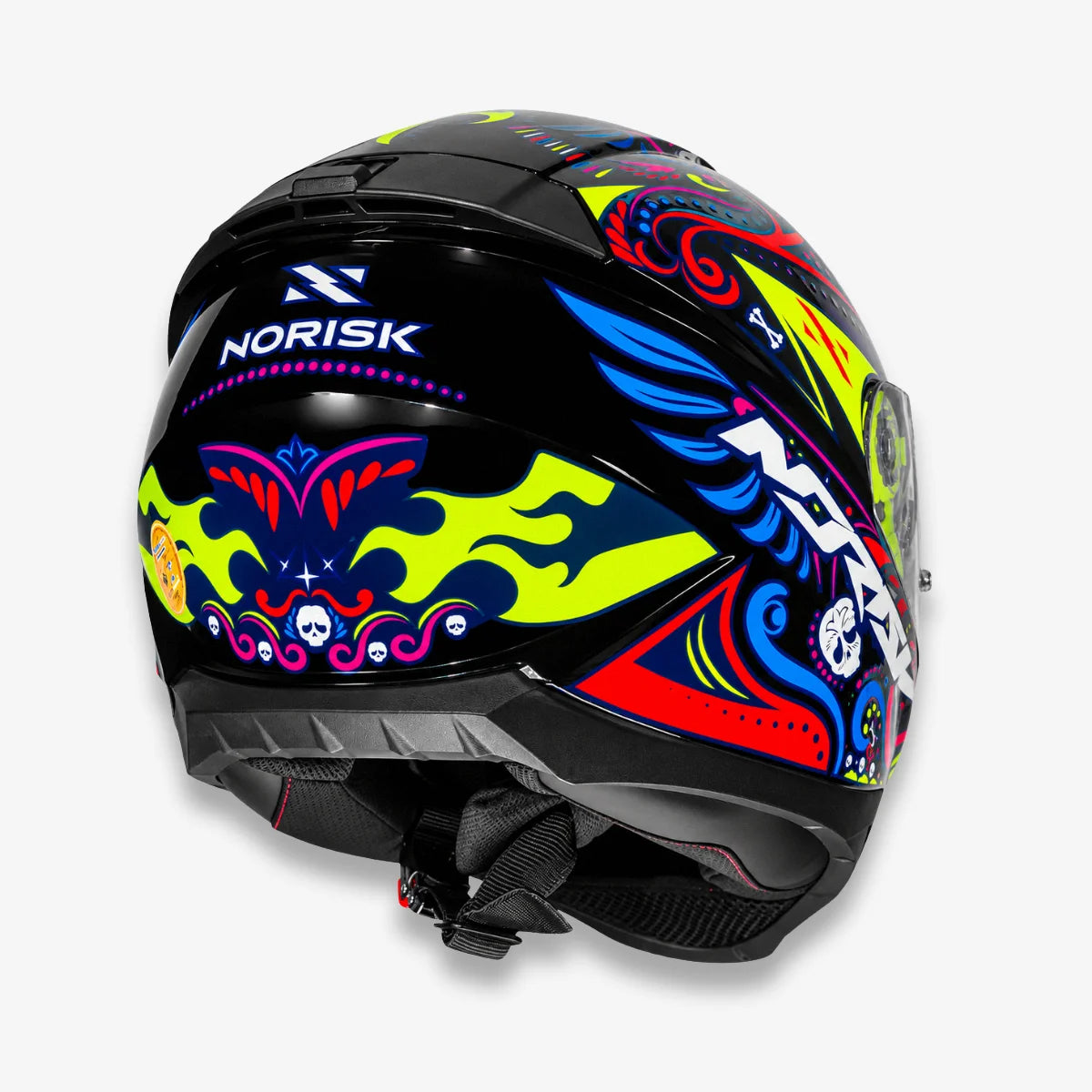 Capacete_Norisk_Fechado_Razor_Circus_Amarelo