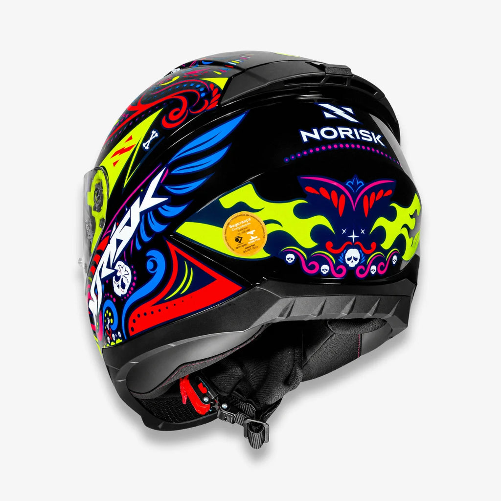 Capacete_Norisk_Fechado_Razor_Circus_Amarelo
