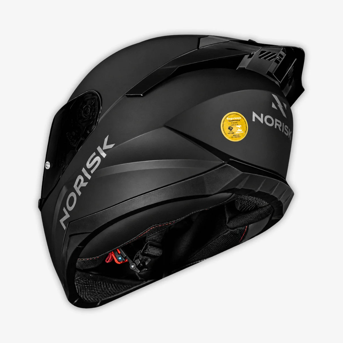 Capacete_Norisk_Fechado_Razor_Solid_Preto