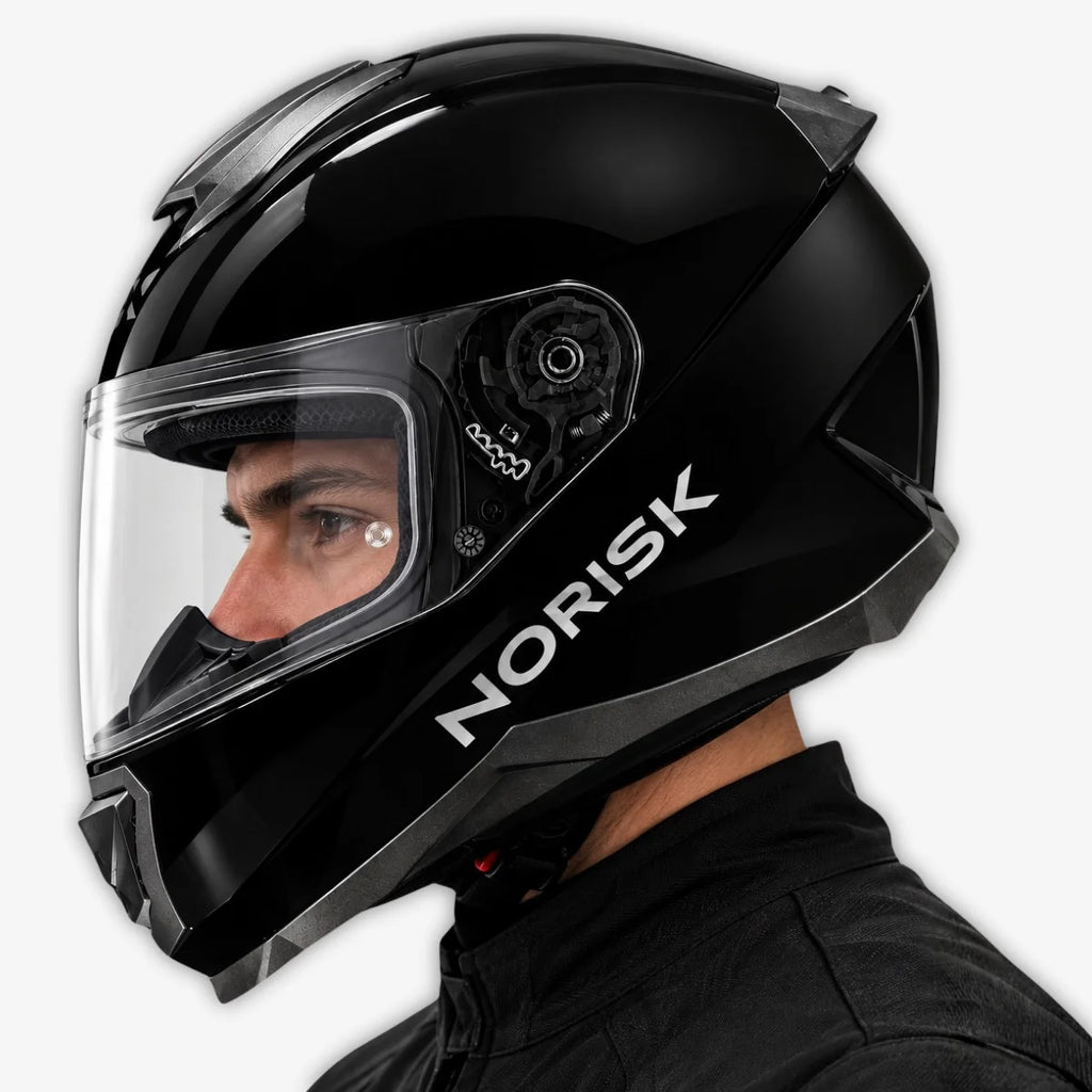 Capacete_Norisk_Fechado_Razor_Solid_Preto