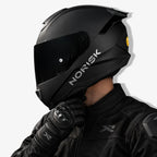 Capacete Norisk Fechado Razor Solid Edition Preto