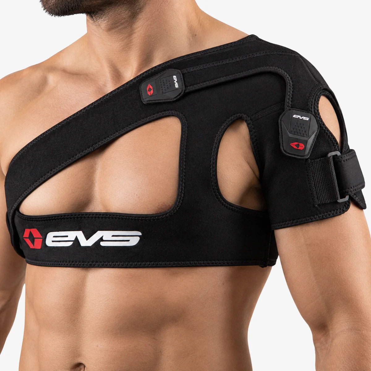 Protetor_De_Ombro_Evs_Para_Motocross_SB03_Stabilizer_X-Strap_Preto