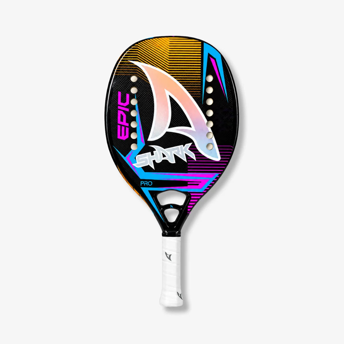 Raquete_De_Beach_Tennis_Shark_Epic_Preta
