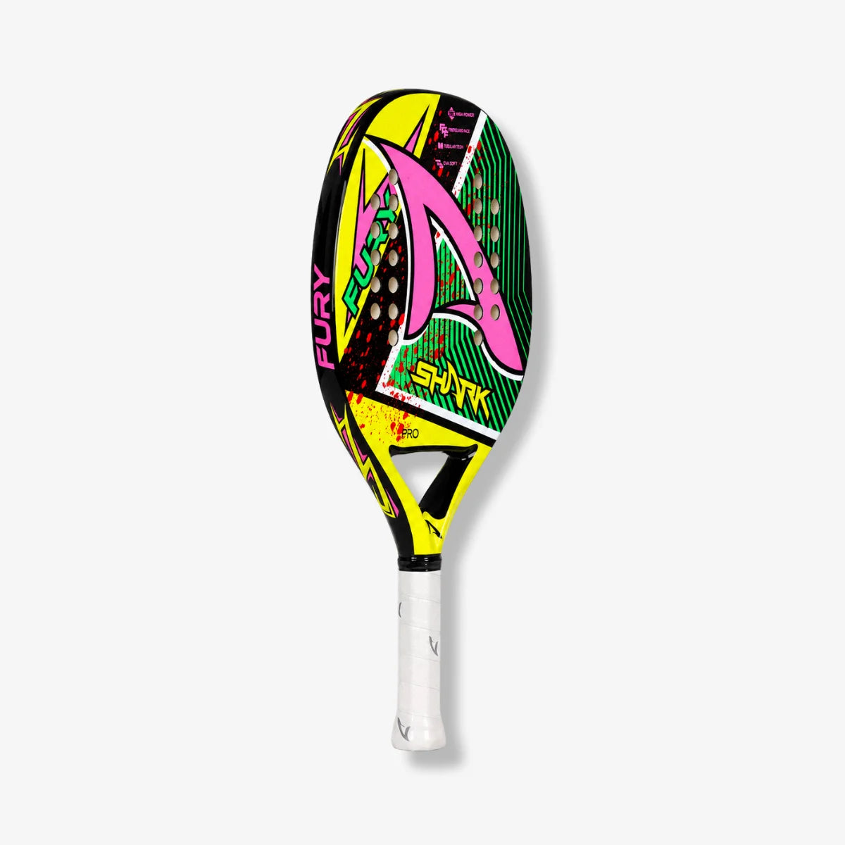 Raquete_De_Beach_Tennis_Shark_Fury_Verde