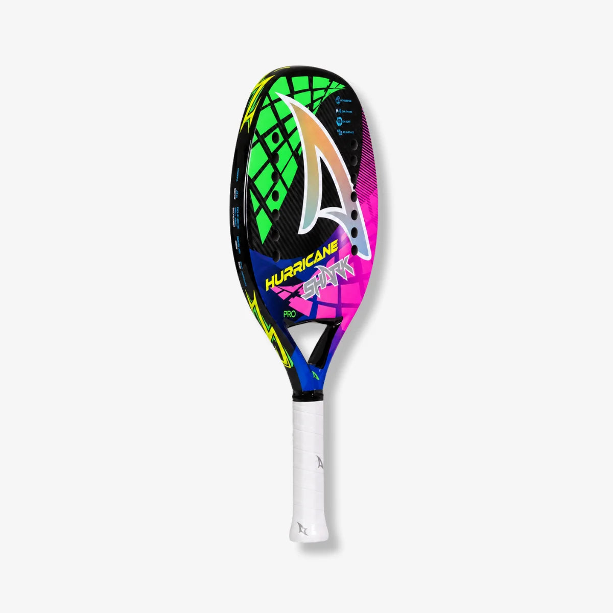 Raquete_De_Beach_Tennis_Shark_Hurricane_Preta