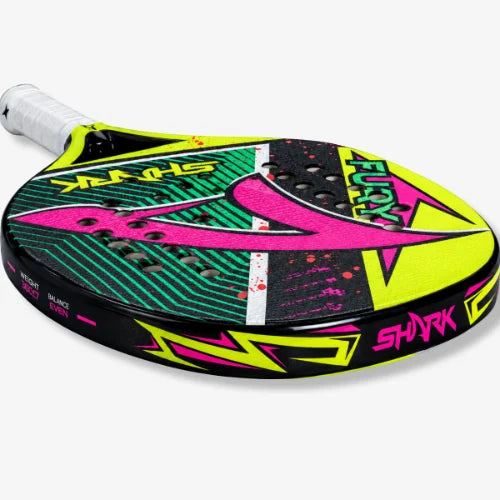 Raquete_De_Beach_Tennis_Shark_Fury_Verde