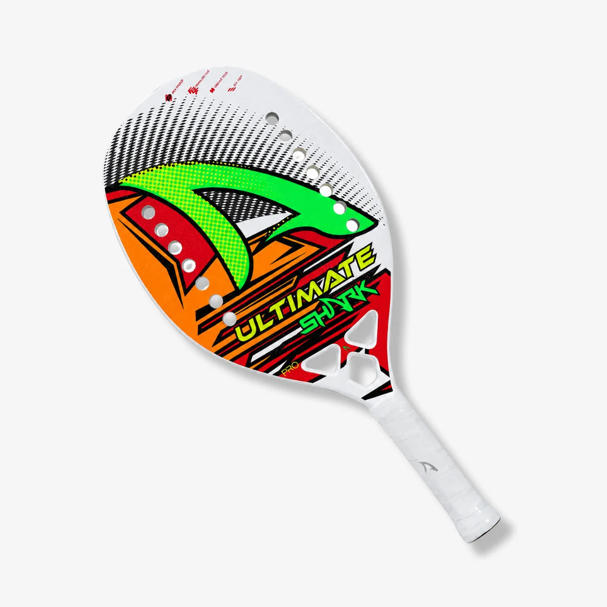 Raquete_De_Beach_Tennis_Shark_Ultimate_Branca