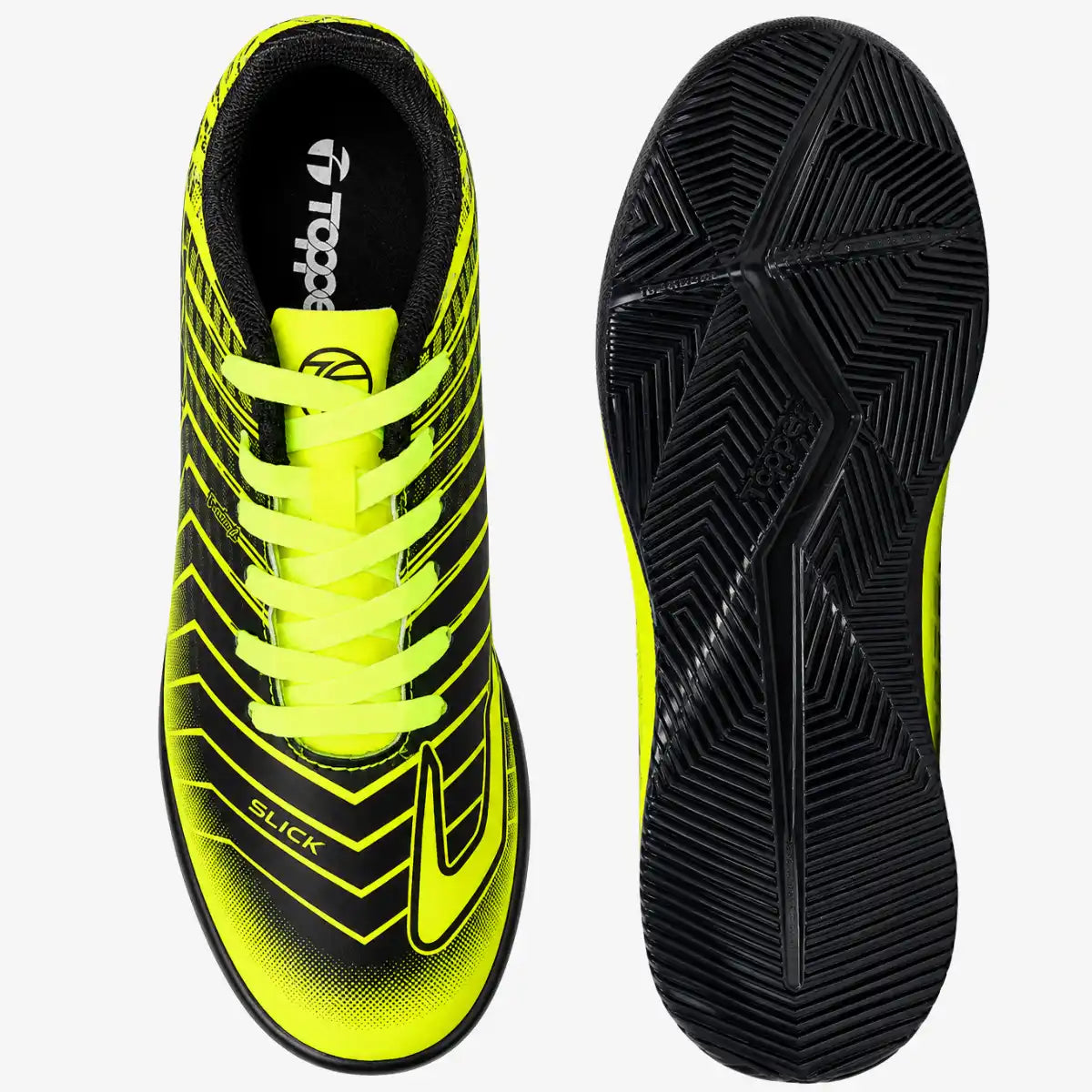 Chuteira_De_Futsal_Topper_Slick_Amarela