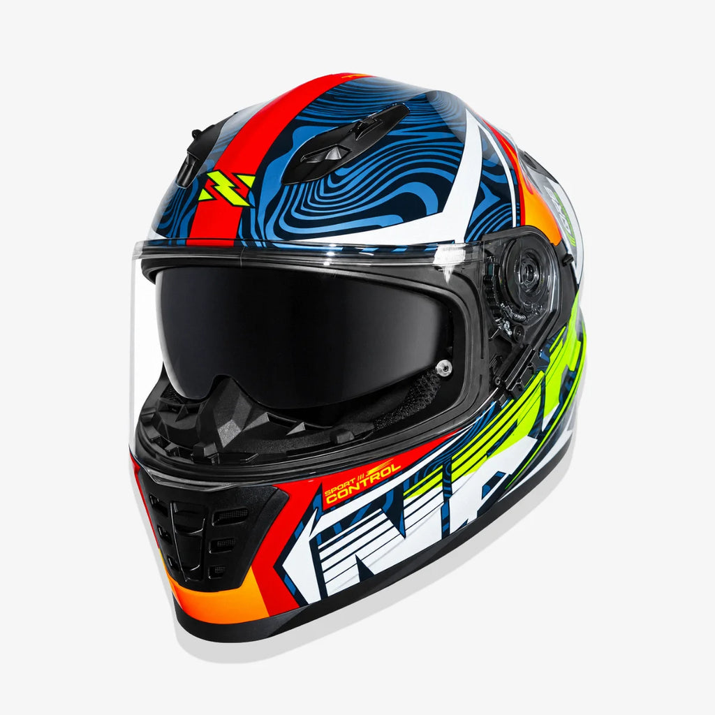 Capacete_Norisk_Fechado_FF302_Soul_II_Control_Azul