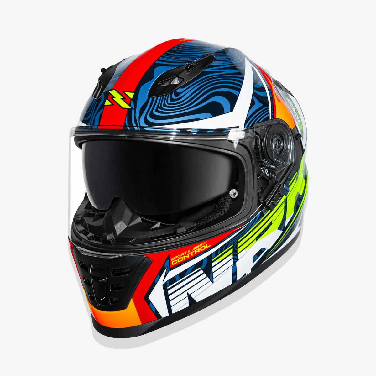 Capacete_Norisk_Fechado_FF302_Soul_II_Control_Azul