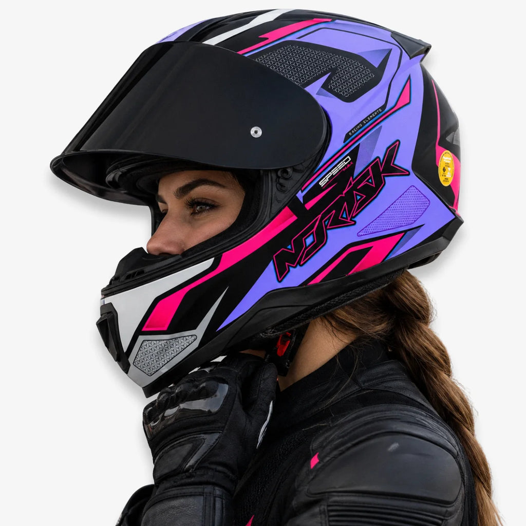 Capacete_Norisk_Fechado_Razor_Speedmax_Rosa