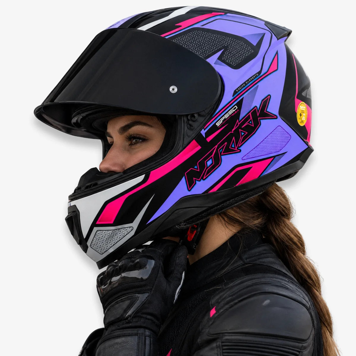 Capacete_Norisk_Fechado_Razor_Speedmax_Rosa