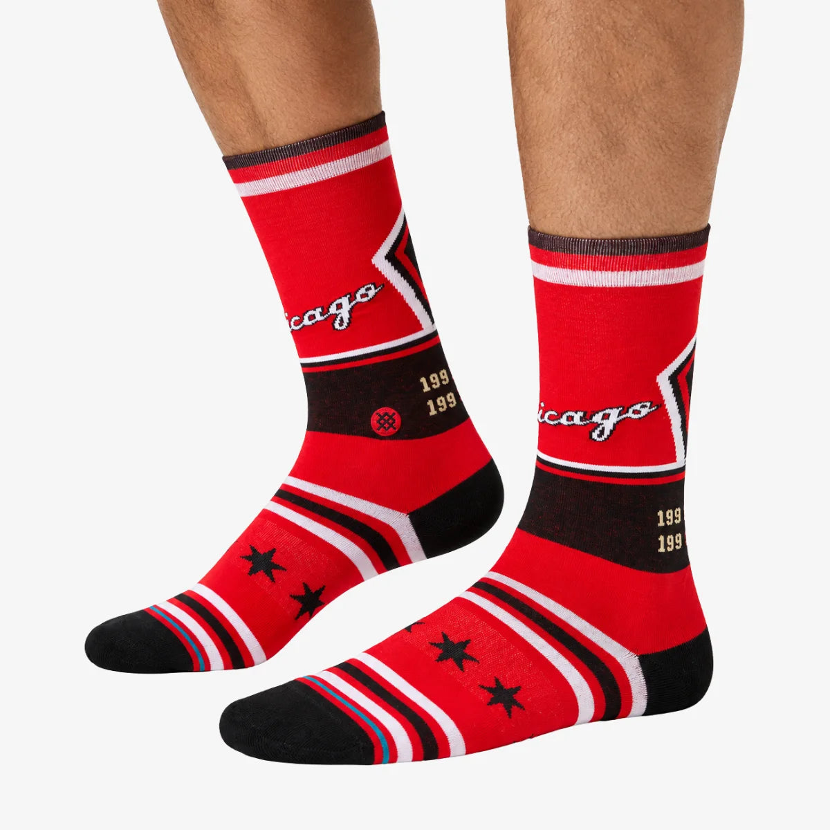 Meia_Stance_Bulls_Ce_2022_Cano_Médio_Vermelha