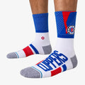 Meia_Stance_Clippers_Shortcut_2_Cano_Médio_Branca