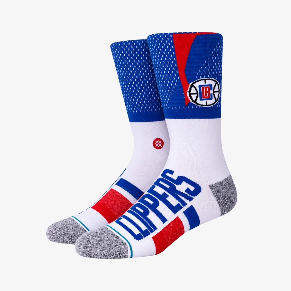 Meia_Stance_Clippers_Shortcut_2_Cano_Médio_Branca