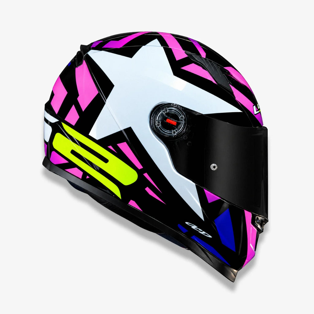 Capacete_Ls2_Fechado_FF358_Classic_StarWar_Rosa