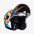 Capacete_Ls2_Fechado_FF908_Strobe_II_Xdron_Laranja