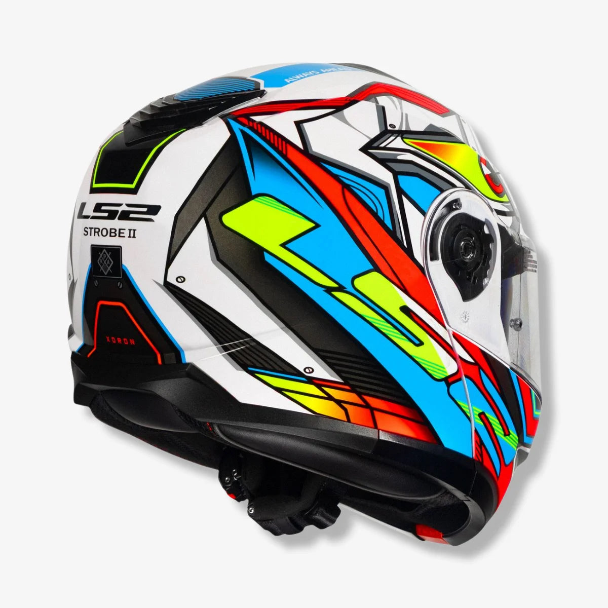 Capacete_Ls2_Fechado_FF908_Strobe_II_Xdron_Laranja