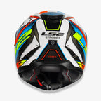 Capacete_Ls2_Fechado_FF908_Strobe_II_Xdron_Laranja