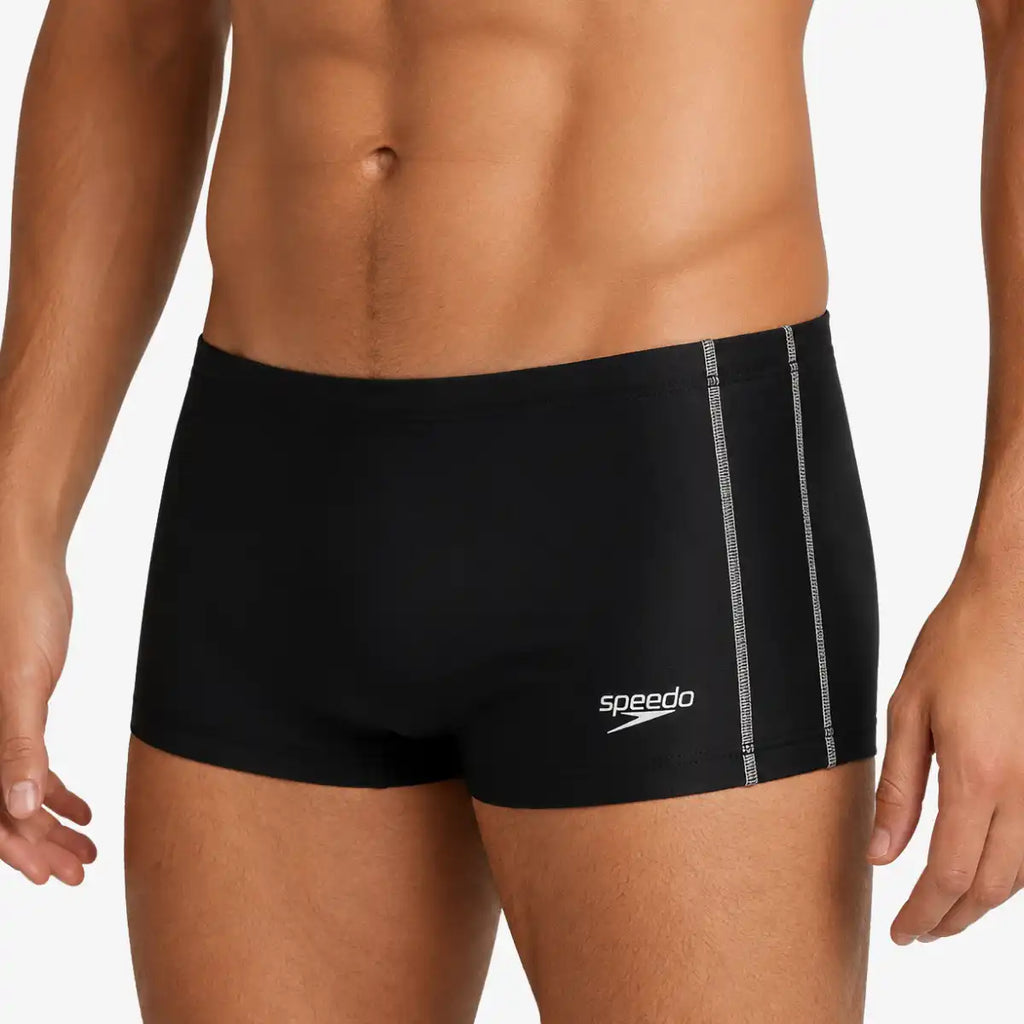 Sunga De Natação Speedo Hidroshort Contrast Preta