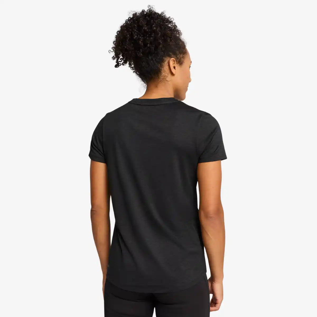 Camiseta_Casual_Puma_Feminina_Tad_Essential_Heather_Preta