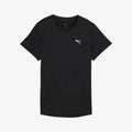 Camiseta_Casual_Puma_Feminina_Tad_Essential_Heather_Preta