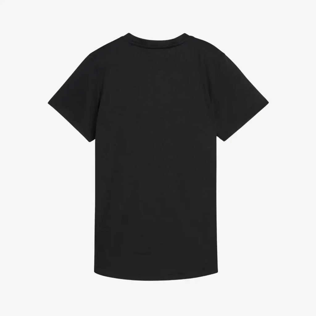Camiseta_Casual_Puma_Feminina_Tad_Essential_Heather_Preta