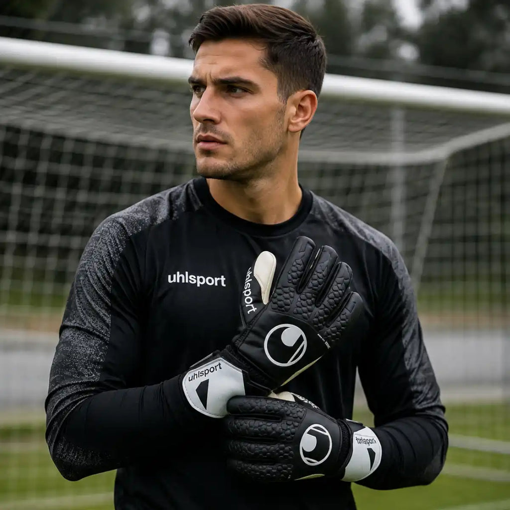 Luva_De_Goleiro_UhlSports_Ultrasoft_Preta