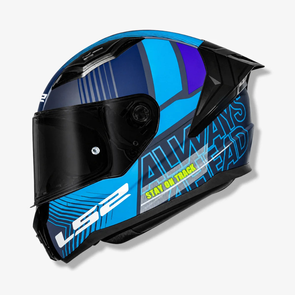 Capacete_Ls2_Fechado_FF810_Vigo_Shift_Fosco_Azul