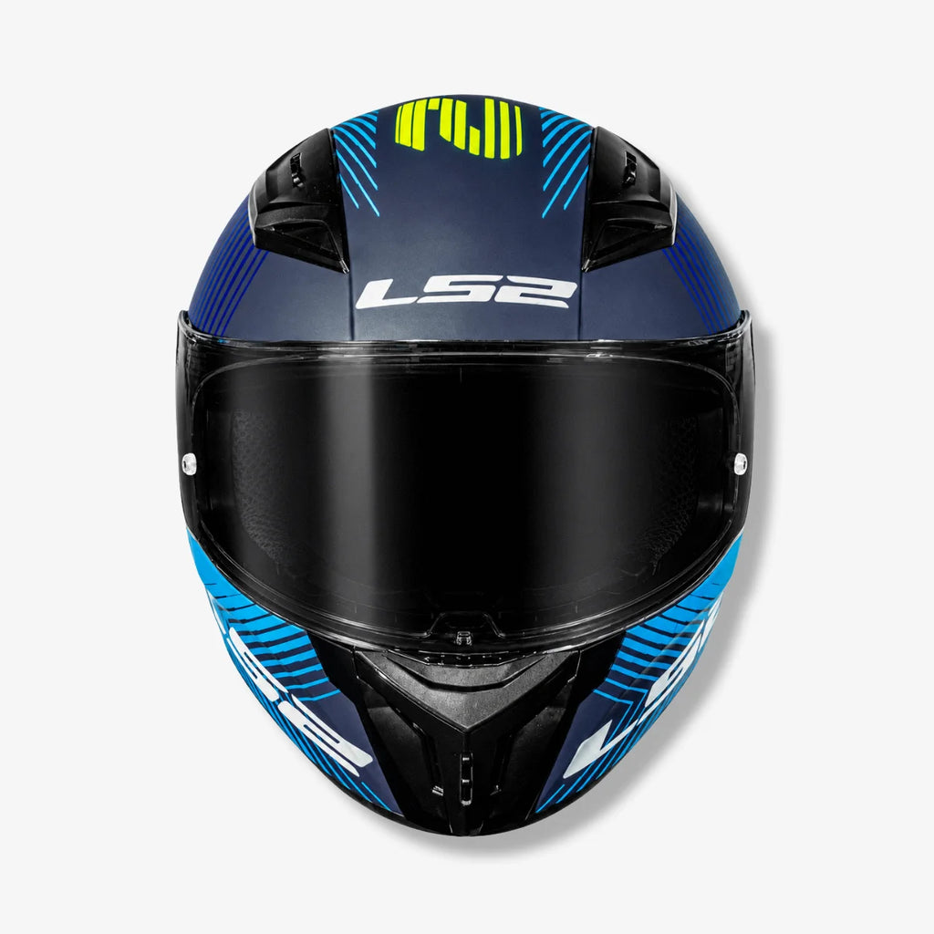 Capacete_Ls2_Fechado_FF810_Vigo_Shift_Fosco_Azul