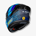 Capacete_Ls2_Fechado_FF810_Vigo_Shift_Fosco_Azul