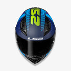 Capacete_Ls2_Fechado_FF810_Vigo_Shift_Fosco_Azul