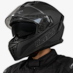 Capacete_Race_Tech_Fechado_Volt_Monocolor_Fosco_Preto