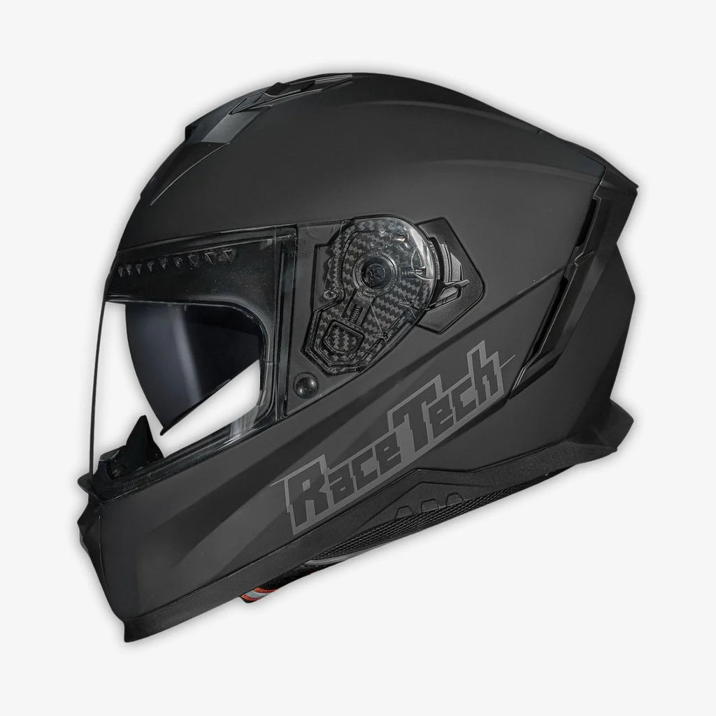 Capacete_Race_Tech_Fechado_Volt_Monocolor_Fosco_Preto