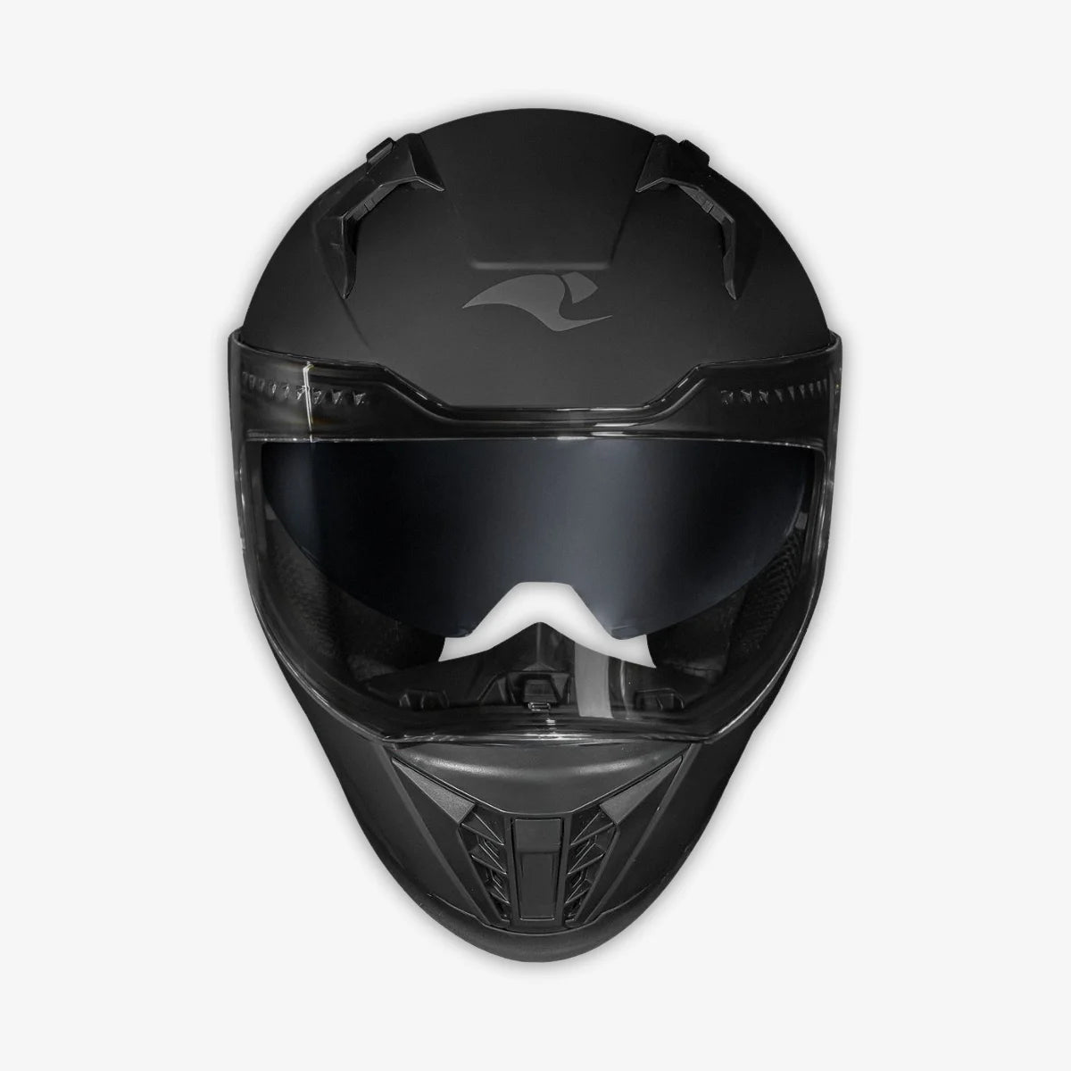 Capacete_Race_Tech_Fechado_Volt_Monocolor_Fosco_Preto
