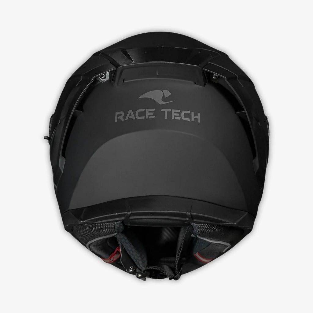 Capacete_Race_Tech_Fechado_Volt_Monocolor_Fosco_Preto