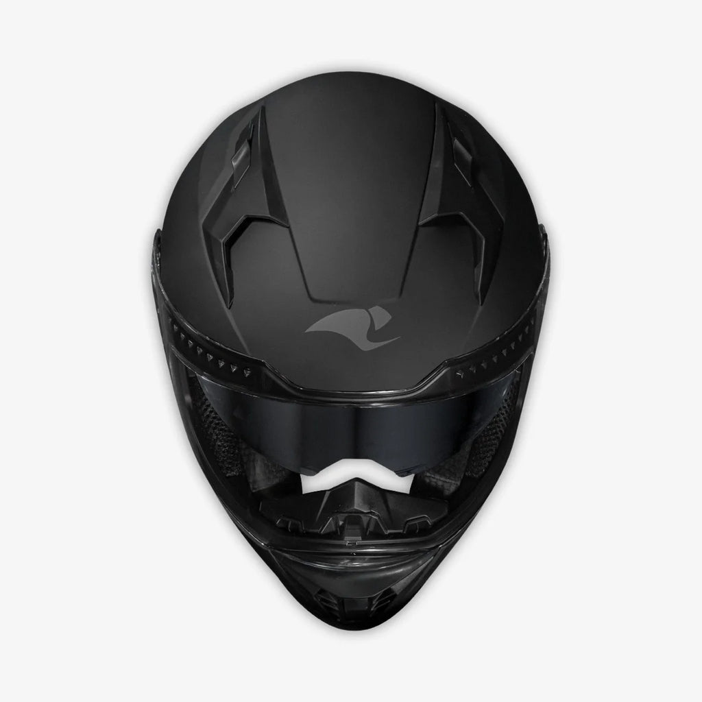 Capacete_Race_Tech_Fechado_Volt_Monocolor_Fosco_Preto