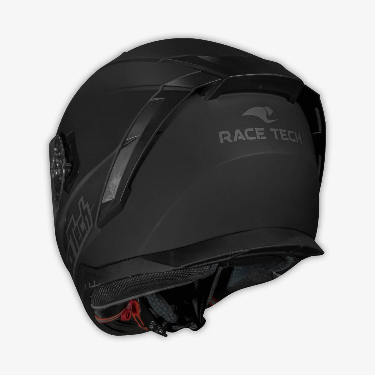 Capacete_Race_Tech_Fechado_Volt_Monocolor_Fosco_Preto